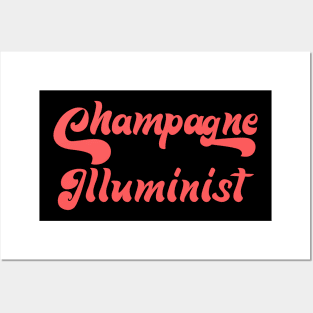 CHAMPAGNE ILLUMINIST Posters and Art